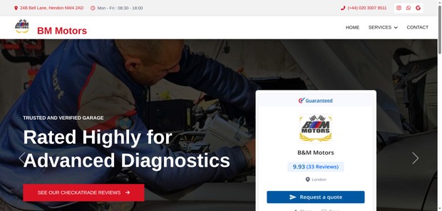 A preview of the BMMotors project